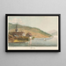 Spiez - Jakob Samuel Weibel — cuadro enmarcado en la pared
