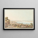 Vista de los alrededores de Ginebra - Jakob Samuel Weibel — cuadro enmarcado en la pared