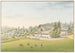 Vista de la nueva cabaña de Vernand - Jakob Samuel Weibel — vista de la obra