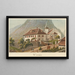 Wimmis - Jakob Samuel Weibel — framed artwork on a wall