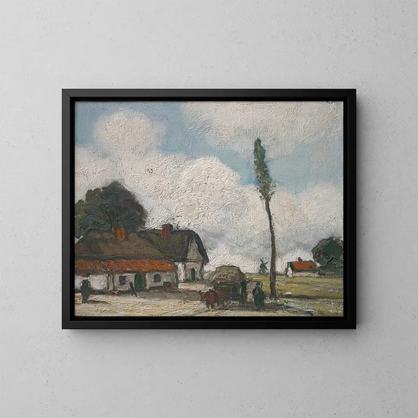 Landscape Painting - Jakob Smits — framed artwork on a wall
