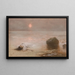 Noyé - Jakub Schikaneder — cuadro enmarcado en la pared
