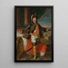 Retrato de Hieronim Florian Radziwiłł 1715-1760 - Jakub Wessel — cuadro enmarcado en la pared