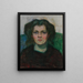 A Woman - Jalmari Ruokokoski — framed artwork on a wall