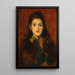 Alice Butt - James Abbott McNeill Whistler — cuadro enmarcado en la pared