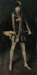 la disposición en negro n° 3 Sir Henry Irving en Felipe II de España - James Abbott McNeill Whistler — vista de la obra