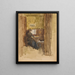 Bravura en marrón - James Abbott McNeill Whistler — cuadro enmarcado en la pared