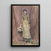 Armonía en violeta y ámbar - James Abbott McNeill Whistler — cuadro enmarcado en la pared