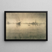 Night Scene Painting - James Abbott McNeill Whistler — framed artwork on a wall