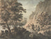 Paisaje con río y figuras - James Adam — vista de la obra