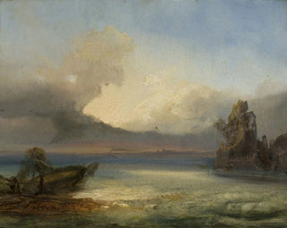 Paisaje marino - James Baker Pyne — vista de la obra