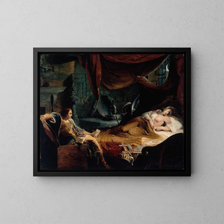 James Barry - Iachimo Emerging from the Chest in Imogens Chamber.webp