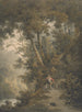 a scene in the woods at Bolton Abbey, Yorkshire - James Bourne — artwork view