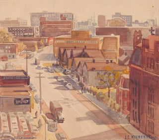 James C Kulhanek - E18th street Looking South from Plain Dealer Building Cleveland Ohio.webp