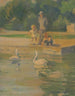 Parc Brookside del lago Water Fowl - James C. Kulhanek — vista de la obra