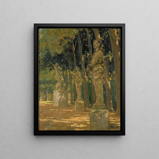 James Carroll Beckwith - Carrefour at the End of the Tapis Vert Versailles.webp