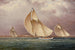 Navegación en el puerto de Boston - James Edward Buttersworth — vista de la obra