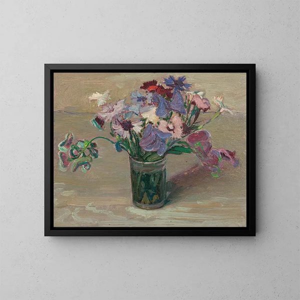 Study of Flowers - James Edward Hervey MacDonald — framed artwork on a wall