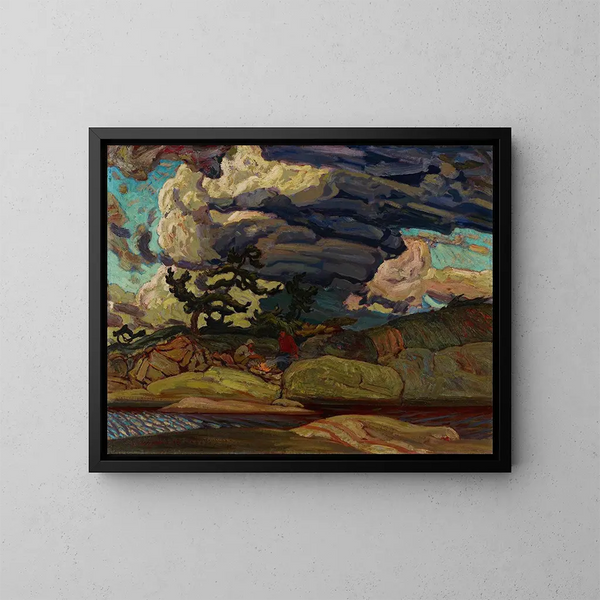Les Éléments - James Edward Hervey MacDonald — framed artwork on a wall