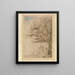 Acacia - James Ensor — cuadro enmarcado en la pared