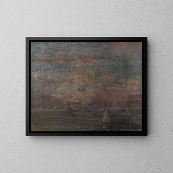 After the Storm - James Ensor — framed artwork on a wall