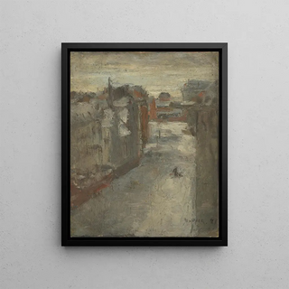 James Ensor - De Van Iseghemlaan onder de sneeuw.webp