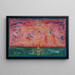 La nacimiento de Venus - James Ensor — cuadro enmarcado en la pared