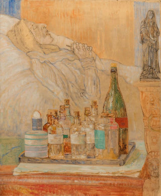 James Ensor - The Artists Mother in Death.webp