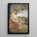 La Madeleine - James Ensor — cuadro enmarcado en la pared