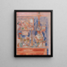 Un buen rincón en mi casa - James Ensor — cuadro enmarcado en la pared