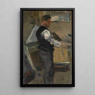 James Ensor - Willy Finch in the Studio.webp