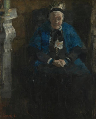 James Ensor - Woman with Blue Shawl.webp