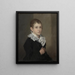 Samuel Barber Clark - James Frothingham — framed artwork on a wall