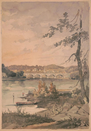 James Fuller Queen - Boys fishing on the banks of the Schuylkill River in Philadelphia.webp