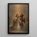 El bautismo de Cristo - James Fuller Queen — cuadro enmarcado en la pared