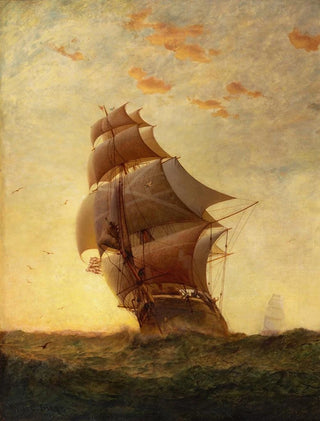 James Gale Tyler - Ships at Sea.webp