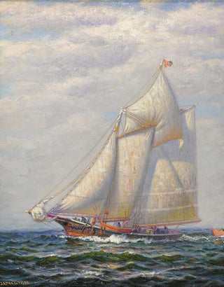 James Gale Tyler - Vessel at Sea.webp