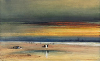 James Hamilton - Beach Scene at Sunset.webp