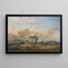 Al largo de The Mumbles - James Harris — cuadro enmarcado en la pared