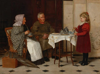 James Hayllar - Tea time.webp