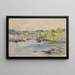 Le Port de Pont-Aven - James Henry Donaldson — framed artwork on a wall
