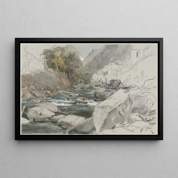 James Holland - Gezicht te Lynmouth Devon.webp