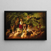 Joven y hadas - James Hope — cuadro enmarcado en la pared