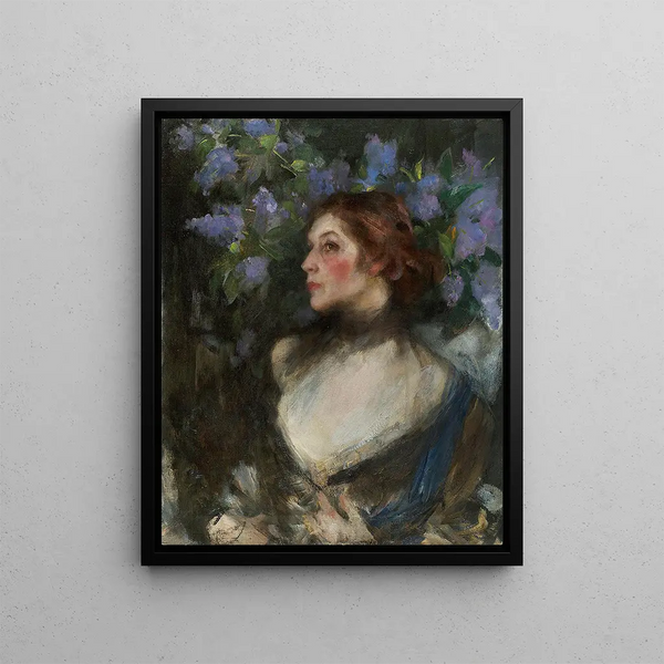 Florence Shannon - James Jebusa Shannon — framed artwork on a wall