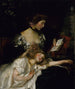 Madre e hija Lady Shannon y Kitty - James Jebusa Shannon — vista de la obra