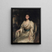 Mme George Harland-Peck - James Jebusa Shannon — framed artwork on a wall