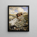 sobre las dunas Lady Shannon y Kitty - James Jebusa Shannon — cuadro enmarcado en la pared