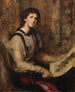 retrato de la Sra. Senior nacida Hammersley 1864-1943 - James Jebusa Shannon | Reproduction — vista de la obra