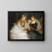 retratos de Lorna y Dorothy Bell, hijas de W. Heward Bell Esq. - James Jebusa Shannon — cuadro enmarcado en la pared