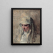 Study for the Virgin and Child - James Jebusa Shannon — framed artwork on a wall